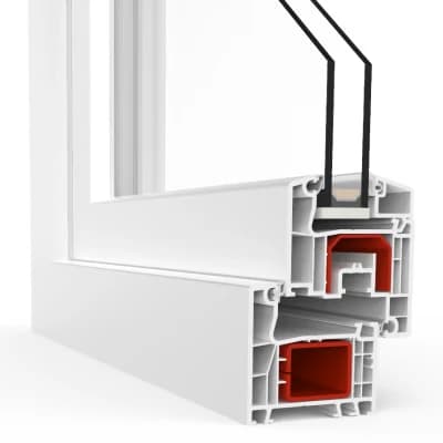 Aluplast Ventanal corredero IDEAL® 4000 — fenêtre sur mesure