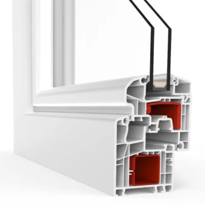 Aluplast Ventanal corredero IDEAL® 5000 — fenêtre sur mesure