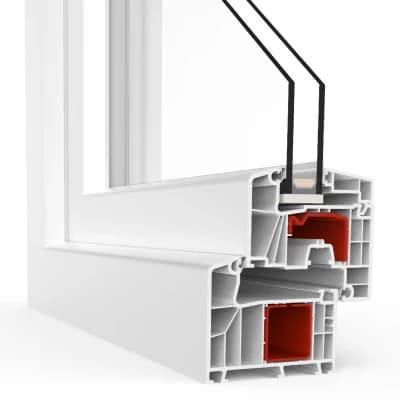 Aluplast Ventanal corredero IDEAL® 7000 — fenêtre sur mesure